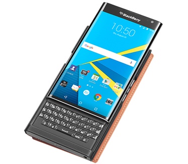 BlackBerry Priv Leather Smart Flip Case Tan (ACC-62173-002)