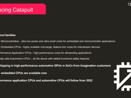 Imagination Technologies Catapult RISC-V