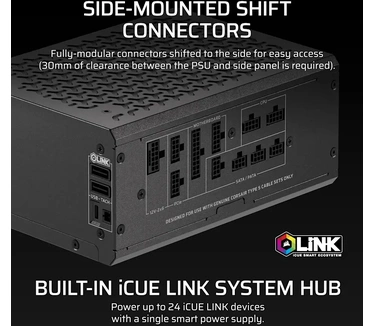 Corsair HX1200i SHIFT Fully Modular Platinum ATX Power Supply (EU)