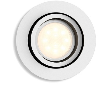 Philips Hue Milliskin inbouwspot Rond Wit (exclusief dimmer)