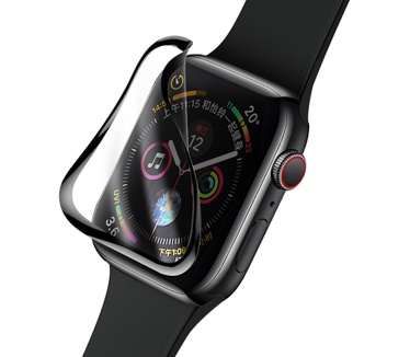 Baseus Apple Watch 40mm Full Cover Film Protector - Zwart