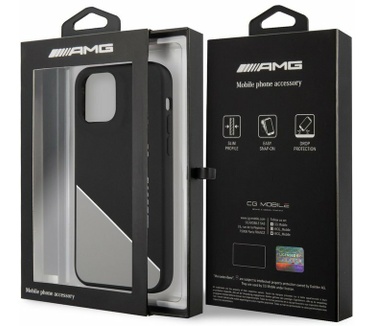 Mercedes-Benz Mercedes-AMG Silicone Case Two Tones - iPhone 11 (6.1") - Zwart Zwart