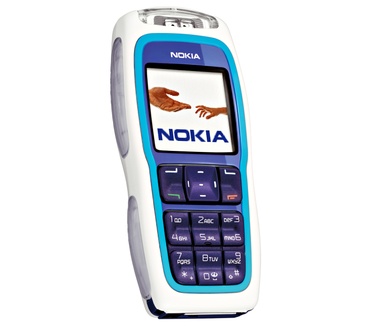 Nokia 3220 Blauw, Wit