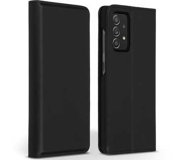 Accezz Premium Leather Slim Bookcase Samsung Galaxy A52(s) (5G/4G) - Zwart