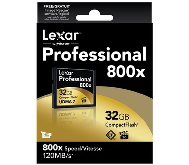 Lexar CF Card 800x Professional UDMA7 32GB