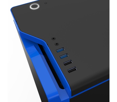 NZXT H440 New Edition Zwart/Blauw