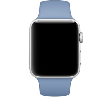 Apple Watch 42mm Siliconen Sportband - Azuurblauw(Apple Watch)