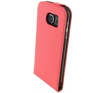 Mobiparts Premium Flip Case Samsung Galaxy S6 Peach Pink
