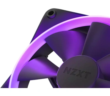 NZXT F140RGB - Twin & RGB Lighting Controller Zwart, 140mm