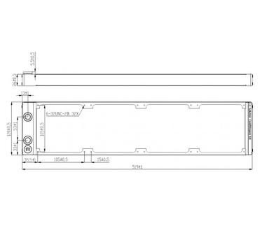 EK Water Blocks EK-CoolStream SE 480 (Slim Quad)