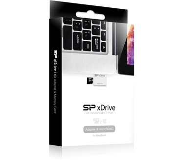 Silicon Power 64GB microSDXC & Adapter