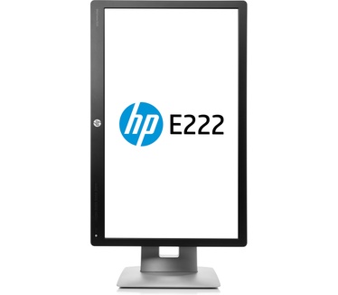 HP EliteDisplay E222 Zilver, Zwart