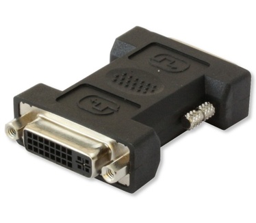 Techly DVI-I to DVI-D Male Female Adapter IADAP DVI-9000 Zwart