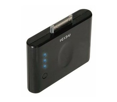 ICIDU ekstern batteripakke Powerbank - Zwart - 1.5 Ah