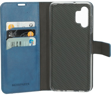 Mobiparts Classic Wallet Case Samsung Galaxy A32 5G (2021) Steel Blue (Galaxy A32 5G (2021)) Blauw