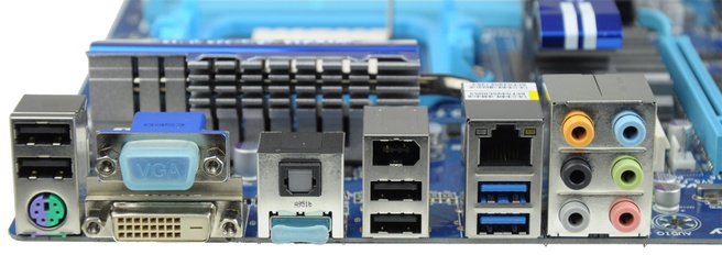 GA-890 i/o-paneel