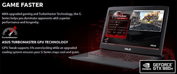 Asus GTX 980M Turbomaster