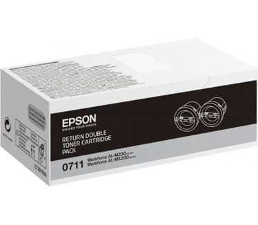 Epson AL-M200/MX200 Double Return Toner Cartridge Pack 2 x 2.5k