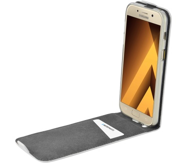 Mobiparts Premium Flip TPU Case Samsung Galaxy A3 (2017) White