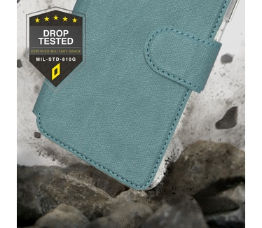Accezz Xtreme Wallet Bookcase iPhone 13 Pro - Lichtblauw