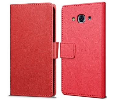 qMust Samsung Galaxy J3 (2017) Wallet Hoesje Rood