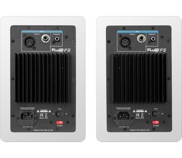 Fluid Audio F5 (Wit, Zwart)