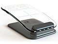 Glazen multitouch-keyboard en -muis