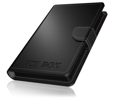 Raidsonic Icy Box IB-255U3 Kunstleder Zwart