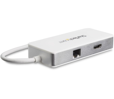 Startech.com USB-C 4-in1 multiport adapter SD (UHS-II) kaartlezer 100W Power Delivery 4K HDMI GbE 1x USB 3.0