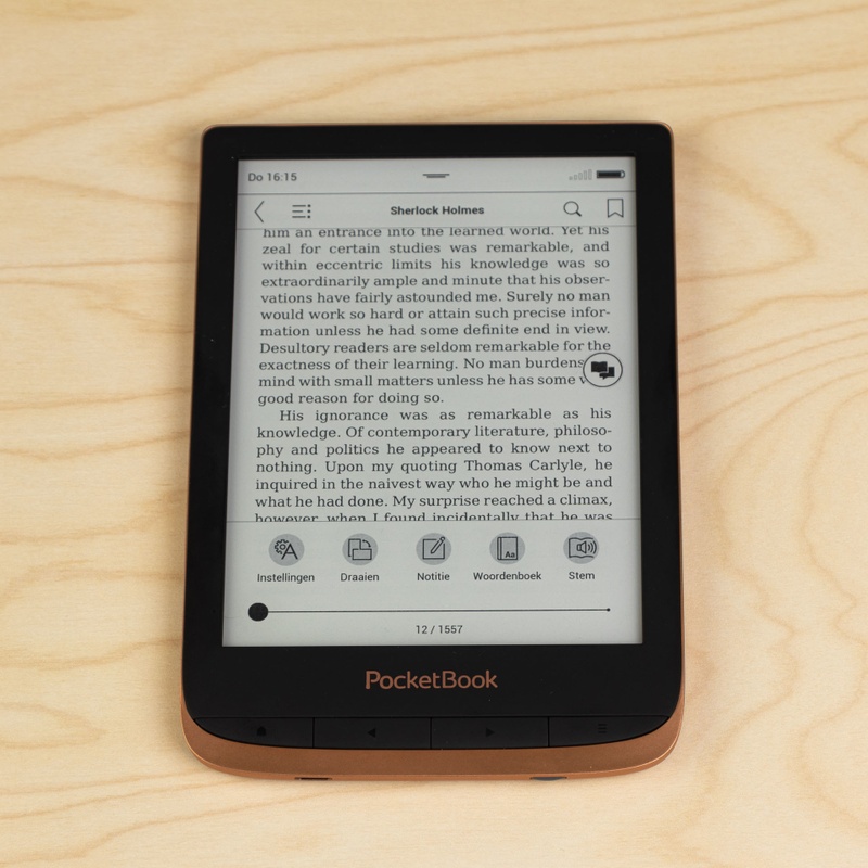 Ereaders tot 150 euro Roundup PocketBook Touch HD 3 Tweakers