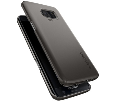 Spigen Thin Fit Samsung Galaxy S7 edge Case - Gunmetal