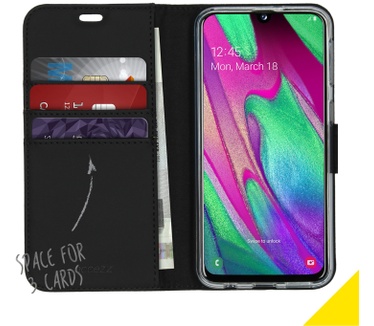 Selencia A405FN60725401 (Galaxy A40) Zwart