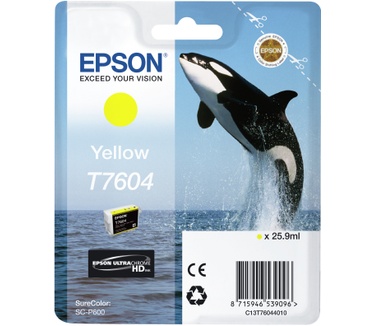 Epson T7604 Yellow