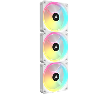Corsair iCUE LINK QX120, 120mm, Wit (3-pack), 120mm