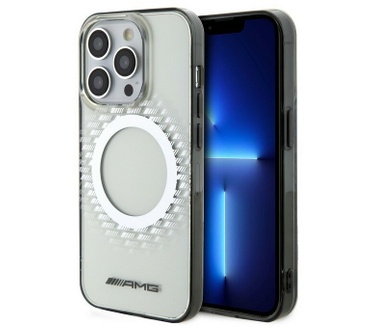 Mercedes-Benz Mercedes-AMG Rhombuses Back Case - iPhone 15 Pro (6.1") - Clear Transparant