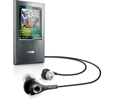 Philips GoGear Ariaz SA2ARA08K/02 8GB Zwart