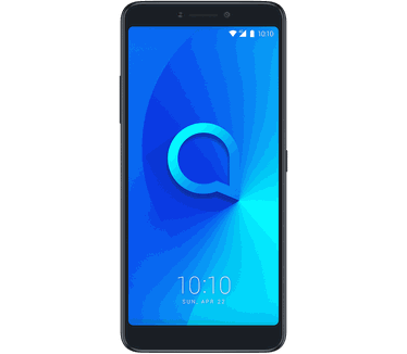 Alcatel 3V Zwart Zwart
