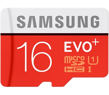 Samsung EVO Plus 16GB microSDHC Card