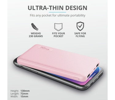 Trust Primo Ultra-thin Powerbank 5.000 mAh Mint