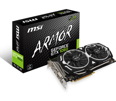 MSI GeForce GTX 1060 ARMOR 6G