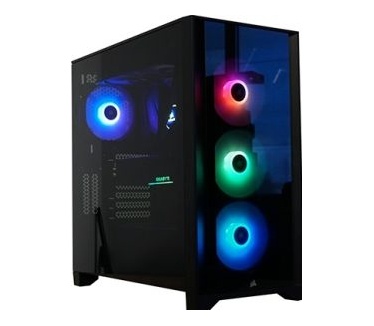 Azerty Gaming Black Titanium iCUE Certified