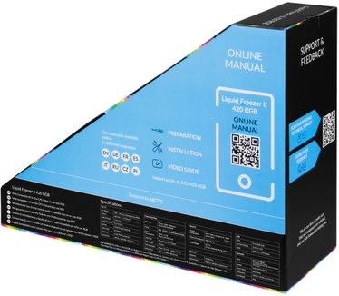 Arctic Cooling Liquid Freezer II - 420 RGB B co