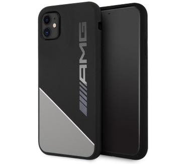 Mercedes-Benz Mercedes-AMG Silicone Case Two Tones - iPhone 11 (6.1") - Zwart Zwart