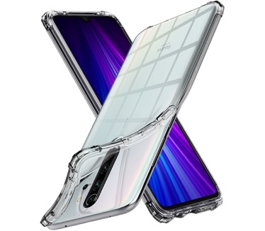 Spigen Crystal Shell Xiaomi Redmi Note 8 Pro Case  Transparant