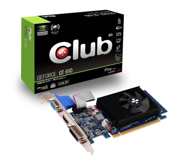 Club3D GeForce GT 610