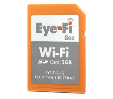 Eye-Fi 2GB Geo Wireless geheugenkaart