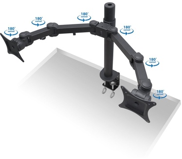 Mount-It! MI-752 Dual monitor arm