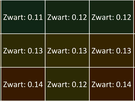 ViewSonic ColorPro VP2786-4K - Uniformiteit (uniformiteitscompensatie uit)