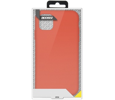 Accezz Liquid Silicone Backcover Galaxy S21 Plus - Rood (Galaxy S21 Plus) Rood