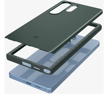 Spigen Galaxy S25 Ultra Case Thin Fit (MagFit) Groen